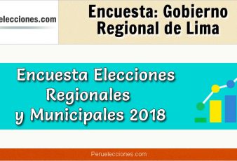 Encuesta Online Gobierno Regional de Lima Elecciones 2018